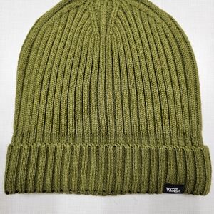 Vans Forest Green Ribbed Beanie